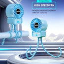 2 Pack Multifunctional Portable Stroller Fan 4 Speed 6600rpm High Speed Usb Rechargeable Personal Mini Handheld Fan Extended Tripod for Desktop Winding Kids Bed Treadmill Bike Golf Cart Outdoor Travel by TinyTreasures Baby Boutique