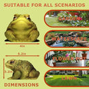Sunthus Frog Toad Sculptures Garden Statues Yard Art Resin Decorations Outdoor Garden Decor by GreenHaven Gardens