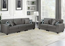 L Lengend Vansen Modular Sectional Sofa U Shaped Couch with Ottoman Modern Reversible Corner Sectional Couch for Living Room (Dark Grey, 2+3) by CozyNest Decor