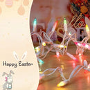 100LIGHTS Multi Easter Mini String Lights，Connectors Christmas Decorative Lights 19.6 UL Certified Waterproof for Easter Home Garden Holiday Christmas Tree Party Patio Wedding by CozyNest Decor