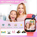 Vakzovy Kids Smart Watch Christmas Birthday Gifts for Girls Boys Age 6-12 with 26 Games Video Camera Music Pedomete Educational Toys Birthday Gifts for Girls Ages 5 6 7 8 9 by TinyTreasures Baby Boutique