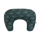 Boppy Nursing Pillow - Ergonomic Bottle & Breastfeeding Pillow with High, Firm, Large Area, Water-Repellent Cushion with Washable Cover; Baby Safety Alliance Verified - Forest Green Dinos by TinyTreasures Baby Boutique