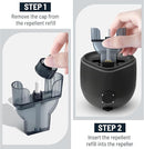 Mosquito Repellent for Home, 4 Pack Ideal for Bedroom Kitchen and Garden Use, Efficient Cartridges Compatible with E-Series Refills by TinyTreasures Baby Boutique