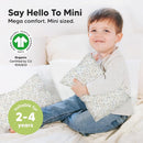 Mini Toddler Pillow with Pillowcase - 9x13 My Little Dreamy Travel Kids Pillow for Sleeping, Toddler Bed, Small, Tiny, Organic Cotton Pillowcase, Soft & Breathable, Kids 2-4 Years Old (Prairie) by TinyTreasures Baby Boutique