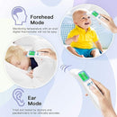 GoodBaby Touchless Thermometer for Adults,Forehead and Ear LCD Display Thermometer for Fever,Infrared Magnetic Thermometer for Baby Kids Surface and Room by TinyTreasures Baby Boutique