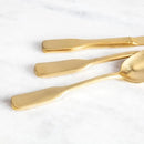 Fortessa Ashton 18/10 Stainless Steel, 2 Piece Serving Set, Brushed Gold by CozyNest Decor
