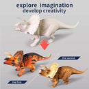 3D Dinosaurs Painting Kit with 12 Dinos for Kids Age 3-15, Arts and Crafts Kits Drawing Toys with Dinosaurs Set Creativity Gifts for Boys and Girls by TinyTreasures Baby Boutique