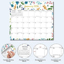 2025-2027 Magnetic Fridge Calendar 21 Monthly Magnetic Calendar for Refrigerator Planner Runs from October 2025 Until June 2027 Easy Organizing Markers Tearable (Flower) by TinyTreasures Baby Boutique