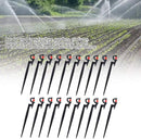 Irrigation Sprinkler, 20Pcs G-Type 360 Degree Sprinkler Nozzle Plants Watering Spray Nozzle Lawn Watering Dripper System