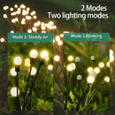 Solar Garden Lights - 6 Pack 60 LED, Waterproof Outdoor Decor for Yard, Patio & Garden (Warm White) by GreenHaven Gardens