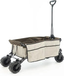 Creative Outdoor Original Folding Wagon All-Terrain Wheels by GreenHaven Gardens