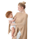 Nursing Cover for Breastfeeding – Privacy Breast Feeding Covers for Women – Soft Lyocell Fabric, Lightweight & Breathable – Multi-Use Scarf, Shawl, Baby Blanket – One Size – With Laundry Bag by TinyTreasures Baby Boutique