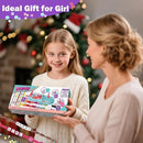 Arts and Crafts for Kids Ages 8-12,Friendship Bracelet Making Kit for Girl,DIY Arts and Crafts Maker for Kids,Jewelry Making Kit Christmas Gifts for Ages 6 7 8 9 10 11 12 Year Old (Purple) by TinyTreasures Baby Boutique