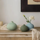 Ceramic Vase Set of 3, Mini Flower Vase for Home Decor, Modern Vase, Small Flower Vases for Dining Table Centerpieces,Living Room,Shelf,Mantel and Entryway Display by CozyNest Decor