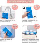 Breastmilk Cooler Bag with Ice Pack - Breast Milk Cooler Travel Bag Fits 6 Bottles Up to 11 Oz Insulated Baby Bottle Cooler Bag Breastmilk Storage Bag Cooler Perfect for Nursing Mom Daycare, Beige by TinyTreasures Baby Boutique