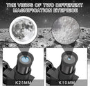 Telescope for Kids & Adults, 70mm Aperture 360mm Refractor (15X-150X) Telescope for Astronomy Beginners, Portable Travel Telescopes with Phone Adapter & 2 Eyepieces by TinyTreasures Baby Boutique