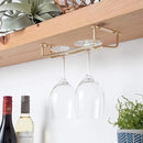 Soro Essentials Set of 2 Brass Plated 10" Glass Hangers, Rust Resistant by CozyNest Decor