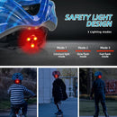 Exclusky Kids Bike Helmet with LED Light – Adjustable Multi-Sport Youth Helmet for Boys & Girls, Ages 5-12, Fits 50-57cm, Cycling Safety Gear by TinyTreasures Baby Boutique