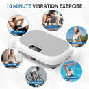 Vibration Plate Exercise Machine Weight Loss, Full Body Shaker Workout Vibration Plates Lymphatic Drainage, Stand Shake Vibrating Plate for Women Men 450 Lbs Capacity Fitness Platform by CozyNest Decor