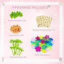 Xuoent Fabric Flower Bouquets Toys Accessories,DIY Flower Bouquet Kit Accessory,DIY Flowers Making Kit Accessories,Creative Arts and Crafts Accessories by TinyTreasures Baby Boutique