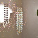 Hanging Window Garden Crystal Sun Catcher, Gold-Plated Sun Catcher for Indoor and Outdoor Decoration, Light Catcher, Party Crystals (AB Colour) by GreenHaven Gardens