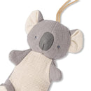 Itzy Ritzy Pacifier & Lovey Set - Natural Rubber Pacifier with Stuffed Animal Lovey - Detachable Plush Koala Binky Holder & Coordinating Natural Rubber Binky, Ideal for Ages 0-6 Months (Koala) by TinyTreasures Baby Boutique