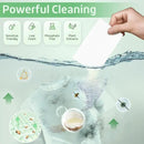Poesie Laundry Detergent Sheets 3 Pack 480 Count 240 Loads Laundry Detergent for Travel Home Save Space Portable Laundry Strips Hypoallergenic Concentrated Soap Sheets Washing HE Fragrance Free by CozyNest Decor