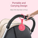 Portable Baby Sound Machine [White Noise for Babies Kids Adults][Sleep Soother][Timer Function][12 Soothing Sounds] 15 Hours Battery Life, Registry Gift,Shower,Clips on Baby Stroller.Rose by TinyTreasures Baby Boutique