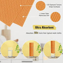 Swedish Dishcloths for Kitchen | 6 Pack Absorbent Cellulose Sponge Cloths Washable | Non-Scratch Reusable Paper Towels Quick Drying Cleaning Cloths - Orange by CozyNest Decor