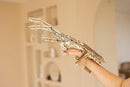 Wood Trick Cyber Robotic Hand 3D Wooden Puzzles for Adults and Kids to Build - Wooden Models Engineering DIY Project Mechanical 3D Puzzles Model Kits for Adults by TinyTreasures Baby Boutique