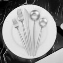 Matte Silverware Set, Vanys 20 Piece Stainless Steel Cutlery Flatware Set, Kitchen Utensil Sets for 4, Tableware With Knife Spoons And Forks Set, Satin Finished Polished by CozyNest Decor