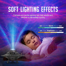 UFO Galaxy Projector, LED Lights for Bedroom, Star Projector, Night Light for Kids and Adults, Starry Nebula Ceiling LED Lamp, Room Decor Aesthetic, Gifts for Christmas, Birthdays, Valentine's Day by TinyTreasures Baby Boutique