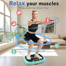 HOTWAVE Vibration Plate Exercise Machine for Lymphatic Drainage, Power Vibrating Plates Platform for Weight Loss - Whole Body Shaker Vibration Plate Machine Home Gym Shaping Fitness Workout by CozyNest Decor