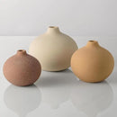 Ceramic Vase Set of 3, Bud Vases for Modern Farmhouse Home Decor, Cute Vases, Small Flower Vases for Dining Table Centerpieces,Living Room,Shelf,Mantel and Entryway Display by CozyNest Decor