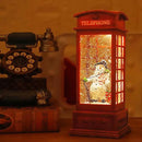 House & Garden Decoration,Christmas Lantern with 8 Pieces of Music,Sparkling Crystal Keep Circling Around The Snowman Families Music Box as a (Snowman) by CozyNest Decor