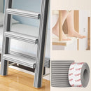 Bunk Bed Ladder Pads,Traction Treads for Stair Steps,Soft Extra-Wide Edge Protector,Self-Adhesive Bunk Bed Ladder Cover Foam Padding,Furniture 16.5 Ft Gray by TinyTreasures Baby Boutique