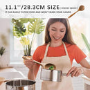 Wooden Spoons for Cooking, Nonstick Cooking Utensil Set with 7 Piece Acacia Wooden Spatulas and Spoons for Cooking, Terrific for Everyday Kitchen Tasks by CozyNest Decor