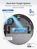roborock Q7 L5 Robot Vacuum and Mop Combo, 8,000Pa Suction, Upgraded from Q5 Pro, Dual Anti-Tangle System, LiDAR Navigation, Multi-Level Mapping, Self-Charging Robotic Vacuum Cleaner, Black by CozyNest Decor