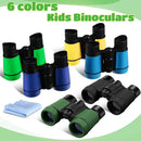 6 Pack Kids Binoculars Shock Proof Toy Binoculars Set for Age 6 Years Boys Girls Hunting Folding Small Telescope Birthday Gifts Bird Watching Educational Learning Camping Outdoor (Fresh Colors) by TinyTreasures Baby Boutique