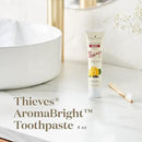 Thieves AromaBright Toothpaste by Young Living | 4 Ounces | Fluoride-Free | All-Natural | Enriched with Essential Oils to Support Healthy Teeth and Gums While Providing Long-Lasting Fresh Breath by CozyNest Decor
