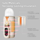 Portable Bottle Warmer for Breastmilk & Formula, Baby Rapid Milk Warmer, Accurate Temperature Control, Retain Nutrients Baby Essentials for Home and Outing(with Charger) by TinyTreasures Baby Boutique
