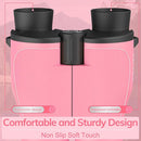 Compact Binoculars for Adults High Powered - OPAITA 20x32 Small Binoculars for Adults Kids with Low Light Vision for Hunting Cruise Ship Travel Concert Hiking Pink by TinyTreasures Baby Boutique
