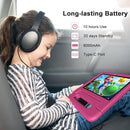 Tablet for Kids, 10 Inch Kids Tablet Android, 64GB, Octa-Core, WiFi 6, Big Battery, Google Kids Space, Parental Control 1280 * 800 HD Display Pink by TinyTreasures Baby Boutique