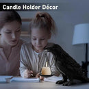 Raven Gothic Home Decor Fake Crow Light Holder Raven Lamp Tealight Candle Holder Resin Raven Statue 3PCS by CozyNest Decor