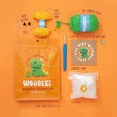 The Woobles Crochet Kit for Beginners - Easy Arts and Crafts Knitting & Crochet Animals Kit As Seen On Shark Tank - Fred The Dinosaur by TinyTreasures Baby Boutique