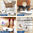 Electric Mop for Floor Cleaning, As Seen On TV, Cordless Spin Mopper Motorised Electric Mops for Hardwood Tile Laminate Floor Daily Light Cleaning (No Water Tank) by CozyNest Decor