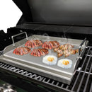 Uniflasy Cast Iron Griddle for Gas Grill Flat Top Griddle Insert for Outdoor Gas Grill, 25" x16" Cooking Skillet Plate Pan Teppanyaki for Charcoal/Electric Grills Fits Camping Tailgating Parties by GreenHaven Gardens