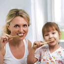 Biodegradable Bamboo Toothbrushes, 10 Piece BPA Free Soft Bristles Toothbrushes, Natural, Eco-Friendly, Green and Compostable by TinyTreasures Baby Boutique