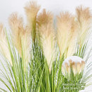 Melorca&Guilla Artificial Plants 4PCS 33.5“Fake Plant Tall Onion Fake Grass,Faux Grass Plants Artificial Grass Greenery Shrubs Bushes for Garden Shop Office Home Décor by CozyNest Decor