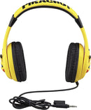 Pokemon Pikachu Wired Kids Headphones, Adjustable, Stereo Sound, 3.5Mm Jack, Tangle-Free, Volume Control, Children's Headband On Ear for School Home, Travel by TinyTreasures Baby Boutique